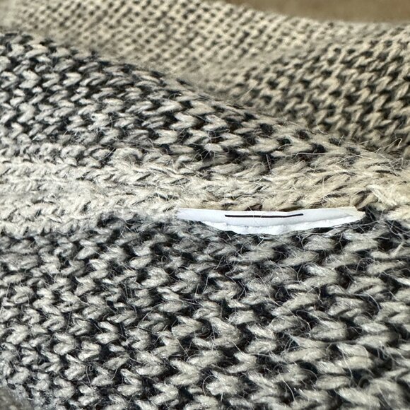 Debut size M beige southwest print pockets long sleeve open cardigan tag missing - Picture 5 of 6